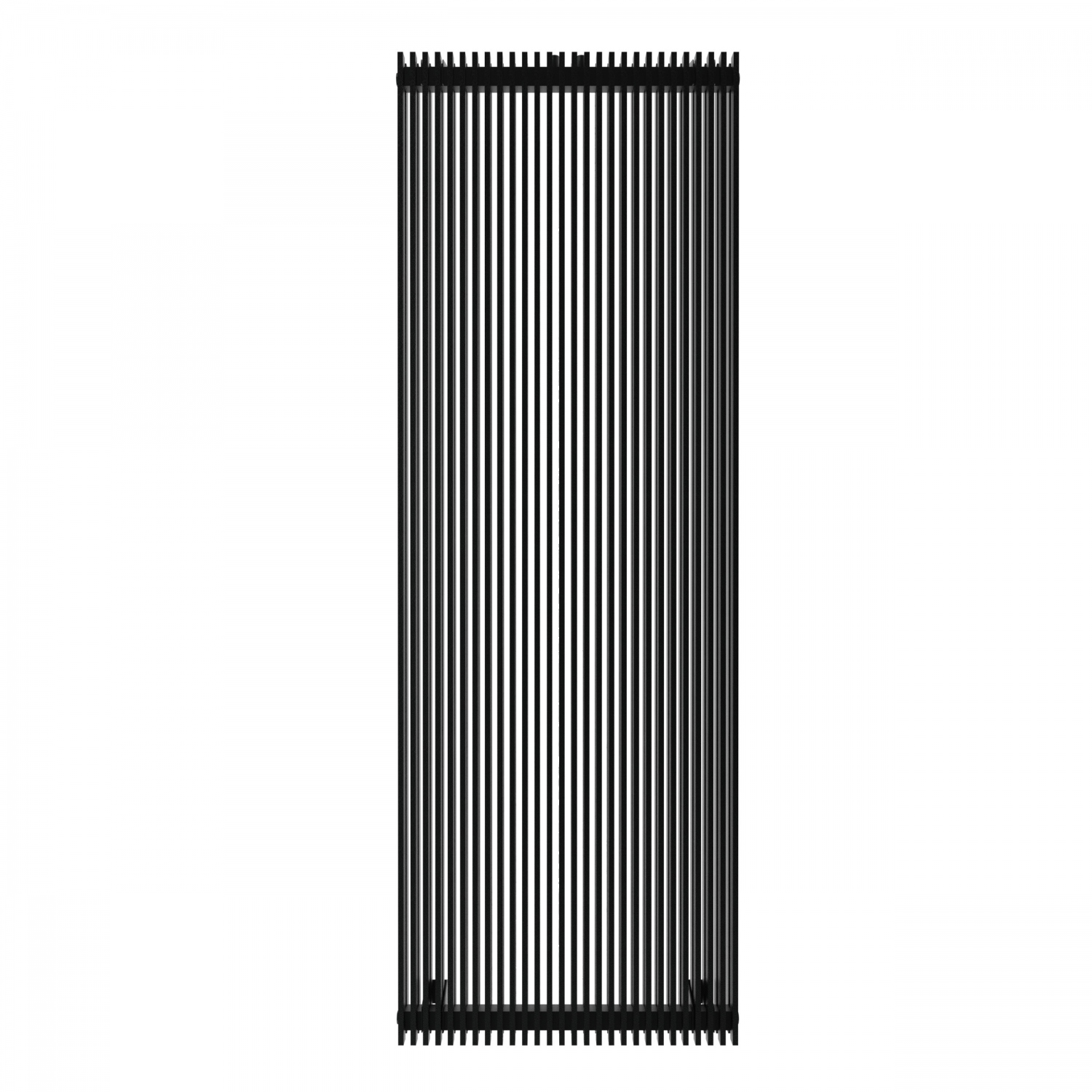 Grzejnik dekoracyjny pionowy Sirocco 2, o wymiarach 180x62 w kolorze czarnego matu. Grzejnik dekoracyjny pionowy Sirocco 2, o wymiarach 180x62 w kolorze czarnego matu.