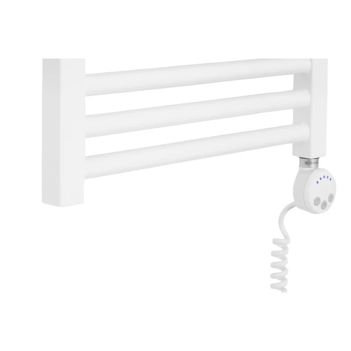 Grzejnik łazienkowy elektryczny Dione DI-660x400-EP-W biały połysk