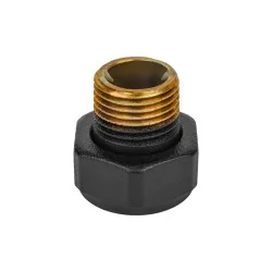 Złączka zaciskowa GW 3/4 x GZ 1/2 czarny mat