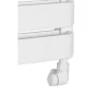 Grzejnik łazienkowy Tebe Bold 1240x500 biały