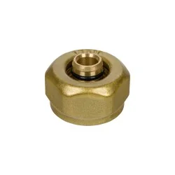 Złączka zaciskowa GW 3/4 x PEX16x2 złoty C84