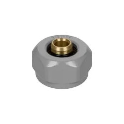 Złączka zaciskowa GW 3/4 x PEX16x2 jasny szary C71