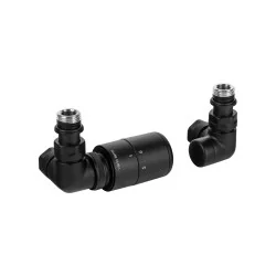 Zestaw termostatyczny Vision VIGS10114CFK/L czarny mat lewy