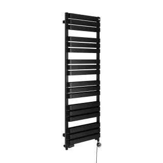 Grzejnik łazienkowy hybrydowy Tebe Bold 1500x500 czarny