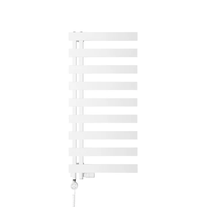 Grzejnik łazienkowy hybrydowy dekoracyjny Buster 1020x500 biały