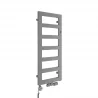 Grzejnik łazienkowy hybrydowy Flap 950x400 szary