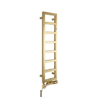 Grzejnik łazienkowy hybrydowy Flip 940x250 złoty