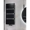 Grzejnik łazienkowy Warp T Bold 1110x500 czarny mat