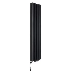 Grzejnik dekoracyjny Samum SAM1H-1800x375-D50-G grafit, moc 1180W