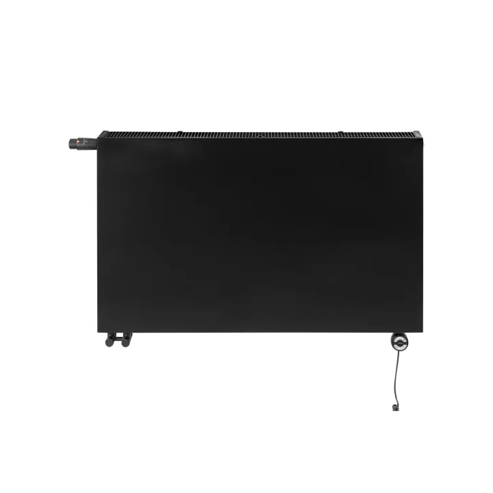 Grzejnik pokojowy płaski CV22 600x1000 czarny 1673W