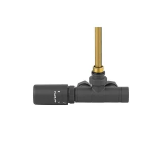 Zestaw termostatyczny jednorurowy SINGLE PIPE VALVE, grafit