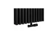 Grzejnik pionowy ozdobny EXTREME 1600x540, czarny instal-projekt