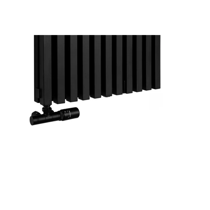 Grzejnik pionowy ozdobny EXTREME 1600x540, czarny instal-projekt