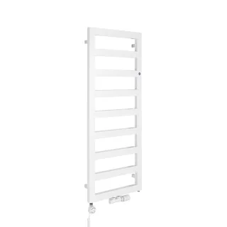 Grzejnik łazienkowy hybrydowy Flap 1250x500 biały