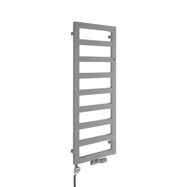 Grzejnik łazienkowy hybrydowy Flap 1250x500 szary