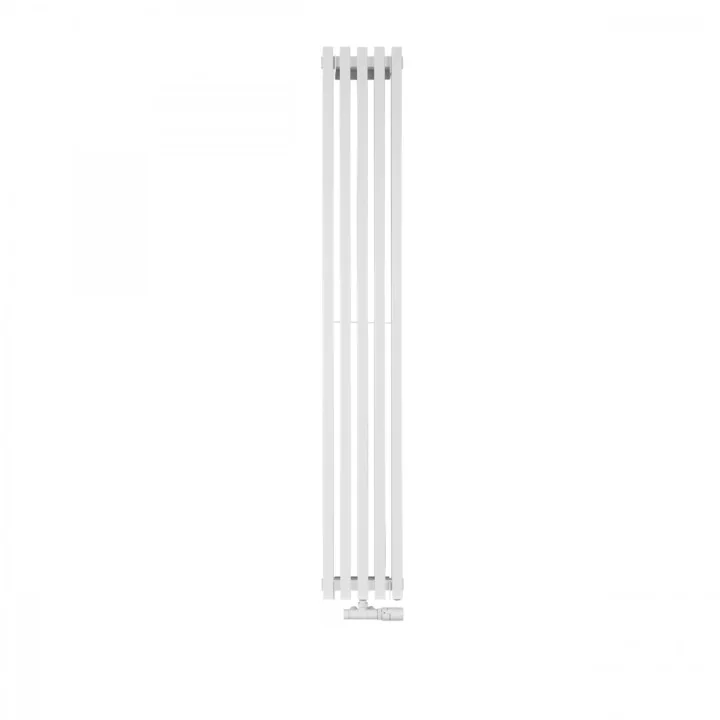 Grzejnik dekoracyjny pionowy EXTREME 1600x240 biały z zaworem SPV