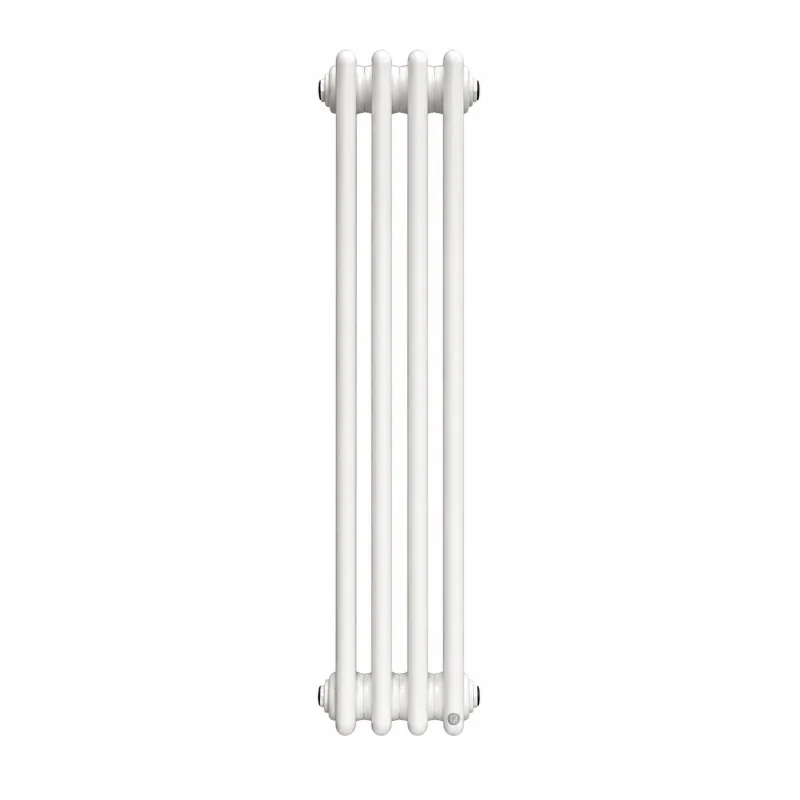 Grzejnik Tubus 4 pionowy, biały mat, TUB4-100/04C34 podł. boczne 932mm