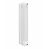 Grzejnik Tubus 4 pionowy, biały mat, TUB4-100/04C34 podł. boczne 932mm