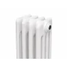 Grzejnik Tubus 4 pionowy, biały mat, TUB4-100/04C34 podł. boczne 932mm