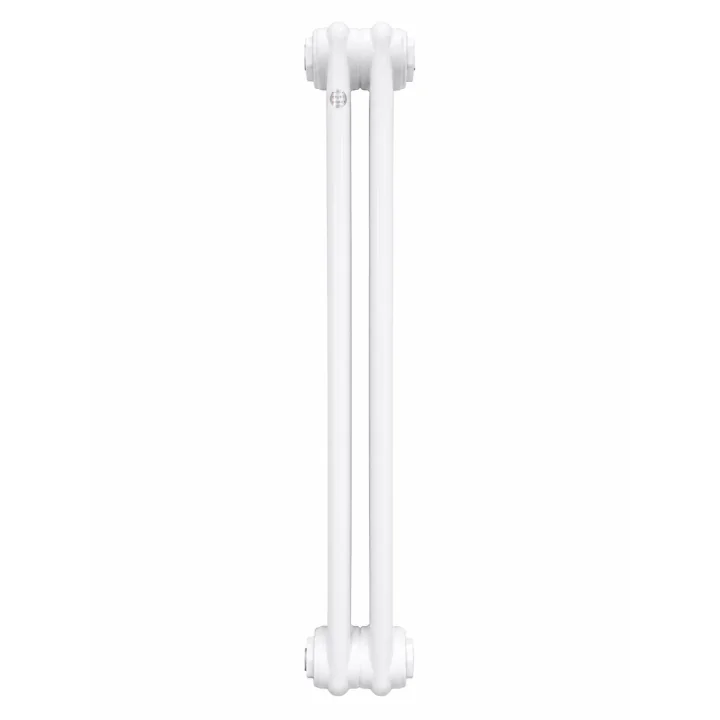 Grzejnik Tubus 2 pionowy, biały mat, TUB2-090/02N7065 podł. boczne 850mm