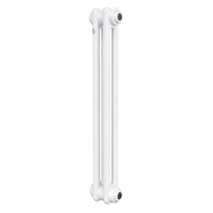 Grzejnik Tubus 2 pionowy, biały mat, TUB2-090/02N7065 podł. boczne 850mm