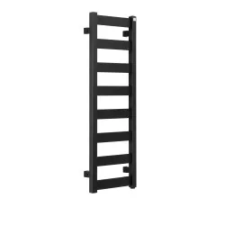 Grzejnik łazienkowy Terma LEDA LD-910x300-B czarny mat