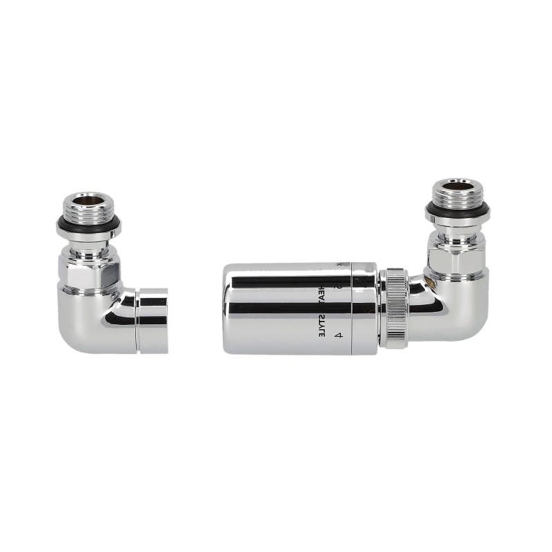 Zestaw termostatyczny TRI AXIAL VALVE NEW, chrom prawy