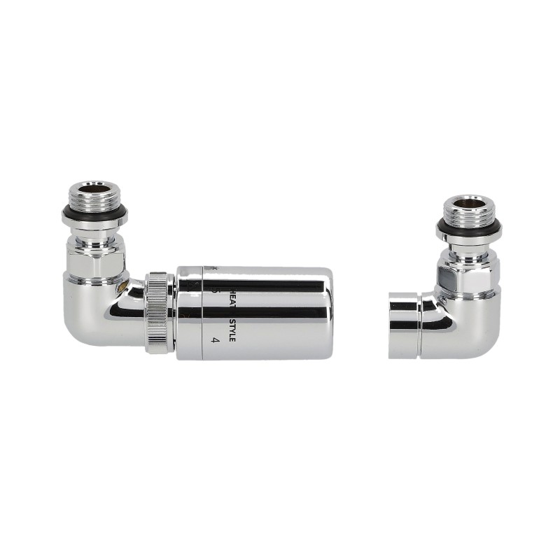 Zestaw termostatyczny TRI AXIAL VALVE NEW, chrom lewy